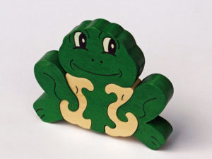 puzzle grenouille