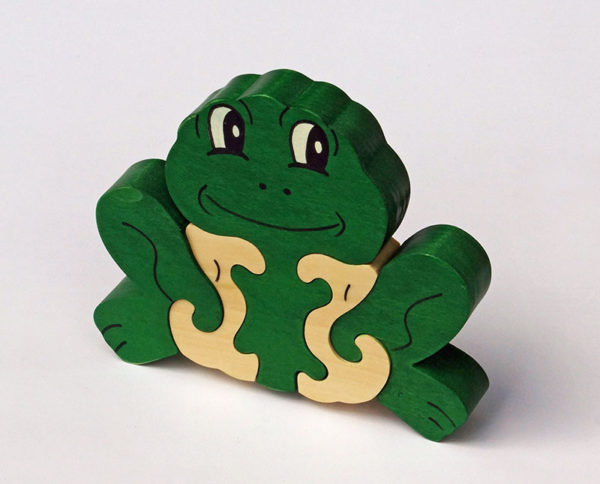 puzzle grenouille