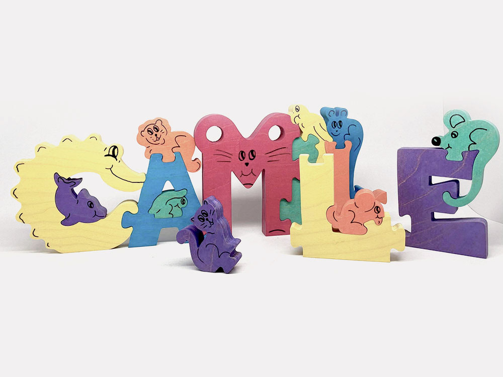 Puzzle bois personnalisé - Objet promotionnel enfant